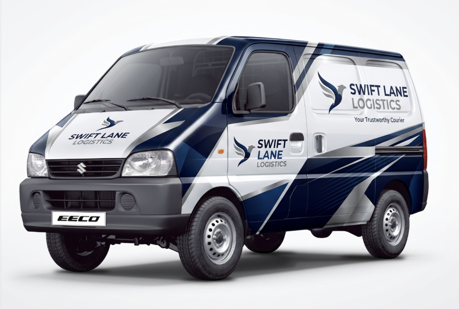 Swift Lane Suzuki EECO — branded express delivery van